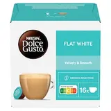 NESCAFÉ Dolce Gusto Flat White - káva v kapsulách - 16 ks