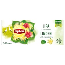Lipton Linden with Raspberry ochutený bylinný čaj 18 g