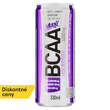 Maxx BCAA Mix Berry sýtený nealkoholický nápoj 330 ml
