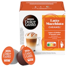 NESCAFÉ Dolce Gusto Latte Macchiato Caramel - káva v kapsulách - 16 ks