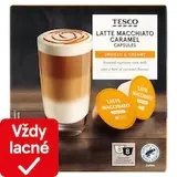 Latte Macchiato pražená mletá káva a sušené plnotučné mlieko 8 x 5 g + 8 x 13,2 g (145,6 g)