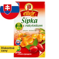 Elixír Bio šípka s rakytníkom ovocno-bylinný čaj 20 x 1,5 g (30 g)