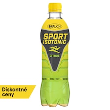Rauch Sport Isotonic Citrus sýtený nealkoholický nápoj 0,5 l