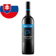 Château Topoľčianky Frankovka modrá akostné odrodové víno CH.O.P. červené suché 0,75 l