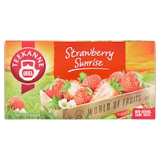 TEEKANNE Strawberry Sunrise, World of Fruits, 20 vrecúšok 50 g