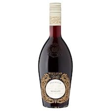 Bostavan Gold Premium Merlot červené polosladké víno 0,75 l