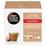 NESCAFÉ Dolce Gusto Cortado Decaffeinato - káva v kapsulách - 16 ks