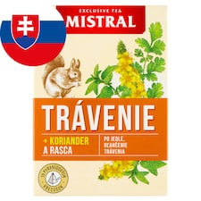 Mistral Trávenie + koriander a rasca bylinný čaj 15 x 2 g (30 g)