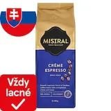 Mistral Créme Espresso pražená zrnková káva 400 g