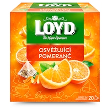 Loyd Ovocný čaj aromatizovaný s príchuťou pomaranča 20 x 2,2 g (44 g)