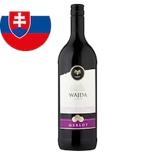Wajda Merlot víno červené suché 1 l