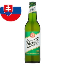 Steiger Pivo výčapné 10% svetlé 0,5 l
