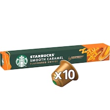 Starbucks by Nespresso Smooth Caramel Flavoured Coffee, kávové kapsuly - 10 kapsúl v balení