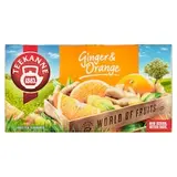 TEEKANNE Ginger & Orange, World of Fruits, 20 vrecúšok, 45 g