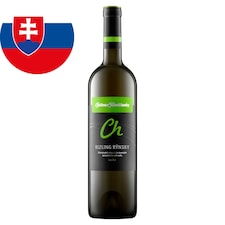 Château Topoľčianky Rizling rýnsky slovenské akostné odrodové víno CH.O.P biele suché 0,75 l