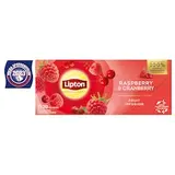 Lipton Raspberry & Cranberry ovocný čaj 20 vrecúšok 32 g