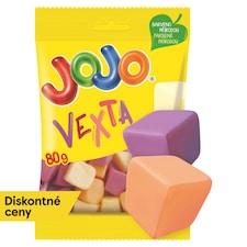 JOJO Vexta želé cukríky s ovocnými príchuťami 80 g