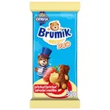 Opavia Brumík Duo jahoda a vanilková príchuť Jemné pečivo Bez konzervantov Individuálne balenie 30 g