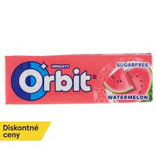 Wrigley's Orbit Žuvačka bez cukru s melónovou príchuťou 10 ks 14 g
