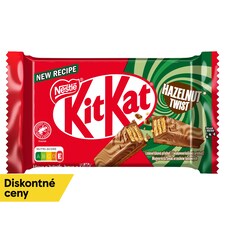 KitKat 4finger lieskovooriešková príchuť, mramorovaný 41,5 g