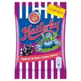 Hašlerky Čierne ríbezle, cukríky s príchuťou bylín, mentolu a čiernych ríbezlí 90 g