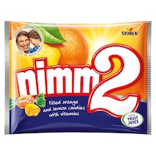 nimm2 Cukríky s ovocnou náplňou s vitamínmi 90 g