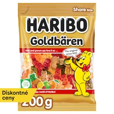 Haribo Goldbären želé s ovocnými príchuťami 200 g