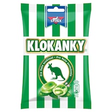 SFINX Klokanky cukríky s náplňou s príchuťou mentolu a eukalyptu 90 g