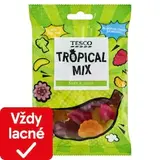 Tropical Mix želé cukríky s ovocnými príchuťami 100 g