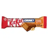 KitKat Chunky čokoládová tyčinka s oblátkou a arašidovou náplňou, 42 g