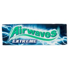 Wrigley's Airwaves Extreme žuvačka bez cukru s výraznou príchuťou mentolu a eukalyptu 10 ks 14 g