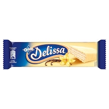 ORION Delissa oblátka s vanilkovou náplňou máčaná v bielej poleve 30 g