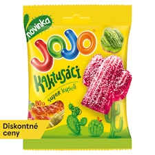 JOJO Kaktusáci mix kyslých želé cukríkov s náplňou i bez náplne, s ovocnými príchuťami 80 g