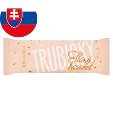 Kolatch Trubičky s náplňou slaný karamel v bielej čokoláde 35 g