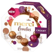 merci Lovelies Creamy výber čokoládových bonbónov 185 g