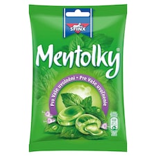 SFINX Mentolky cukríky s náplňou s príchuťou mentolu a eukalyptu 90 g