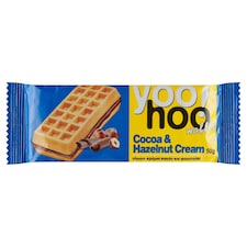 Yoo Hoo! Vafle s kakaovou a lieskovoorieškovou krémovou náplňou 50 g