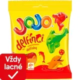 JOJO Delfíniky želé cukríky s ovocnými príchuťami 80 g