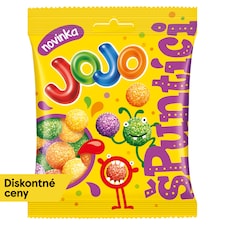 JOJO Špuntíci, želé na báze škrobu s ovocnými príchuťami 80 g