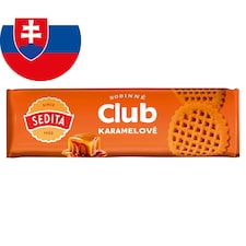 SEDITA RODINNÉ Club karamel 160,8 g