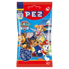 Pez Paw Patrol - Pez figúrka + Pez štangličky ovocné 10 x 8,5 g (85 g)