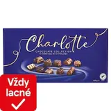 Charlotte Zmes bonbónov z mliečnej, horkej a bielej čokolády 400 g