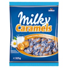 Milky Caramels Karamelové bonbóny s mliečnou náplňou 325 g