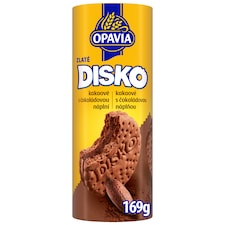 Opavia sušienky Disko kakaové čokoládová náplň 169 g