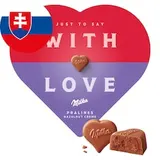 Milka bonboniéra I Love Milka, lieskooriešková náplň 44 g