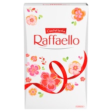 Ferrero Raffaello Chrumkavá oblátka posypaná strúhaným kokosom, s celou mandľou vo vnútri 80 g