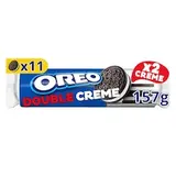 OREO Double Creme kakaové sušienky s dvojitou dávkou náplne s príchuťou vanilky 11 sušienok 157 g