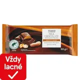 Mliečna čokoláda s arašidovou náplňou 100 g