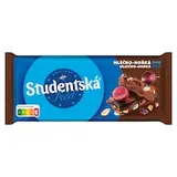 ORION ŠTUDENTSKÁ PEČAŤ mliečno-horká čokoláda s arašidmi, hrozienkami a želé 170 g