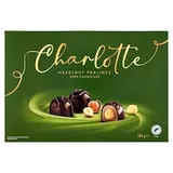 Charlotte Bonbóny z horkej čokolády s náplňou s lieskovými orieškami 225 g